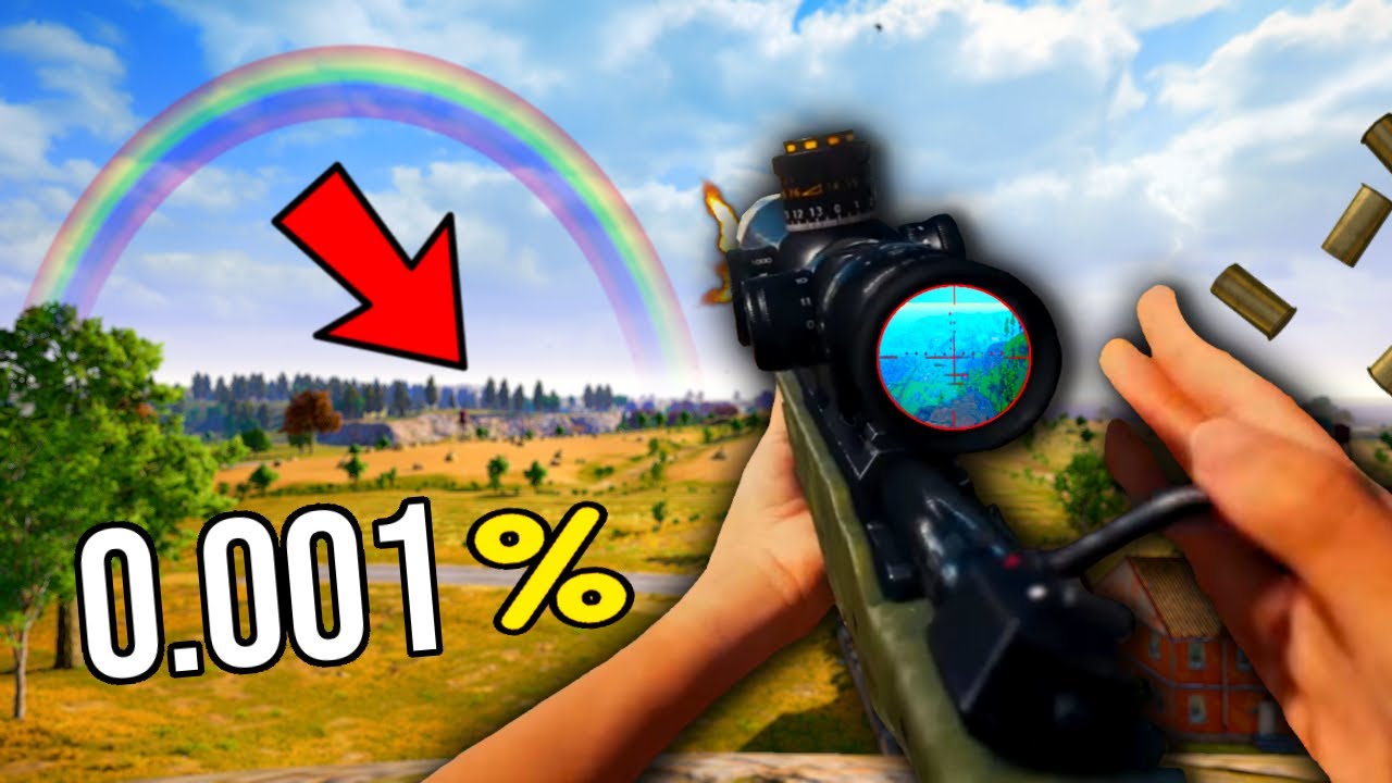  0.001% SNIPER SHOTS IN PUBG