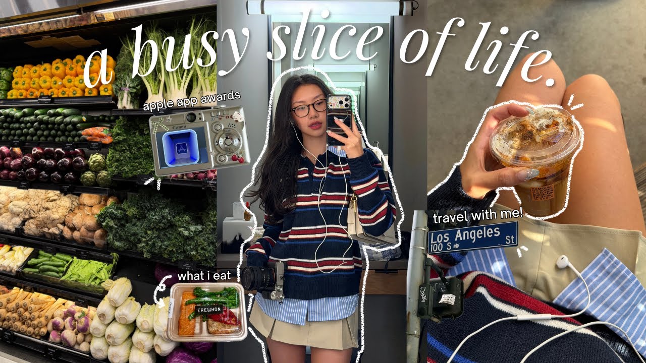  LA VLOG 🍵 travelling alone, busy days in my life, productivity apps, erewhon & escaping winter blues