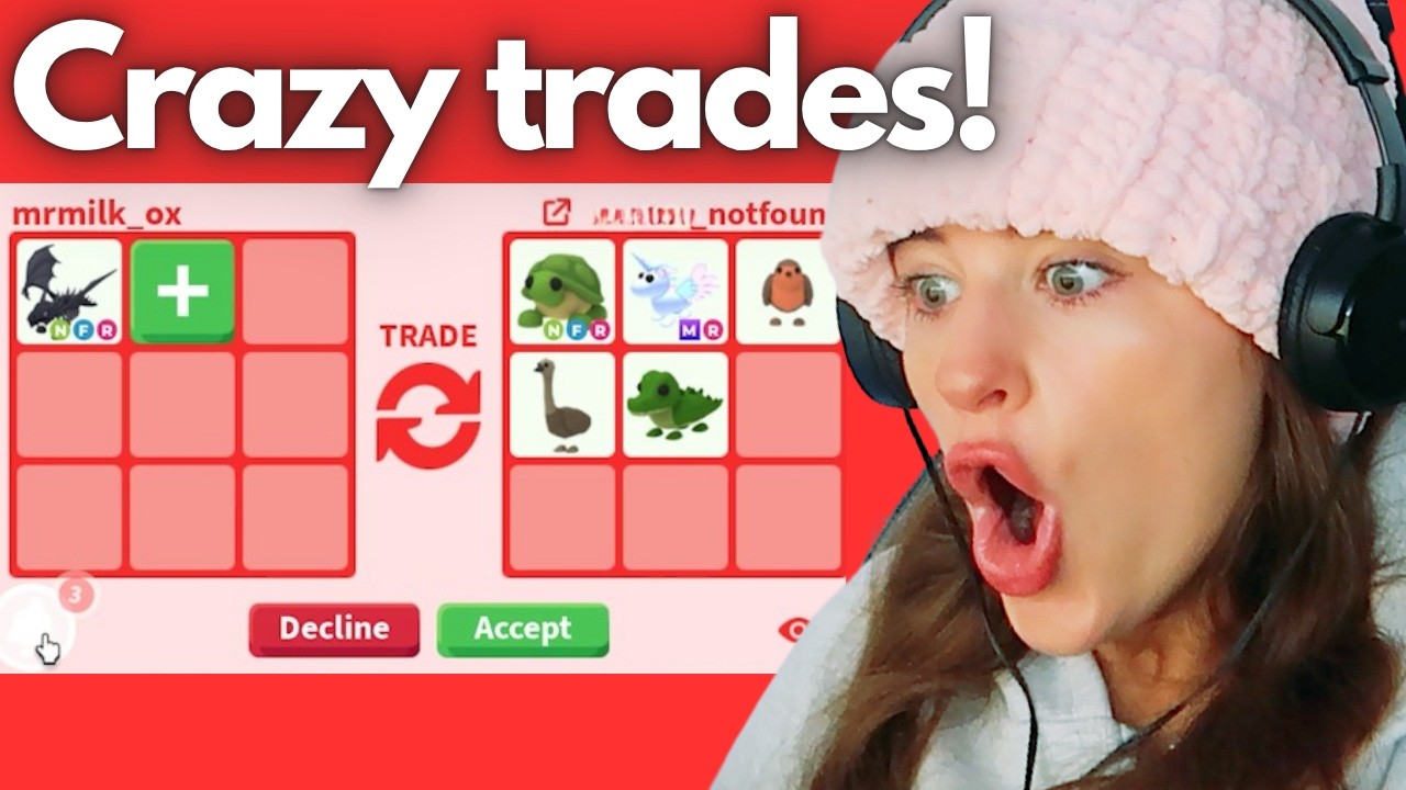 WHAT PEOPLE TRADE FOR NEON SHADOW DRAGON In Adopt Me Gaming w/ The Norris Nuts