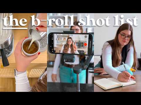 7 Easy & Cinematic B-Roll Shots for YouTube Vlogs