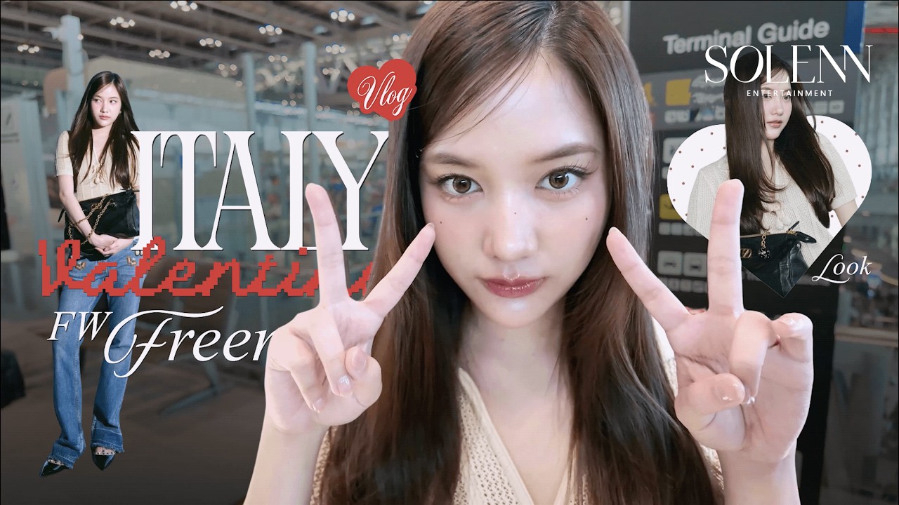 ITALY VLOG , SAROCHA at Maison Valentino — Fall/Winter 2026–2027 Fashion Show