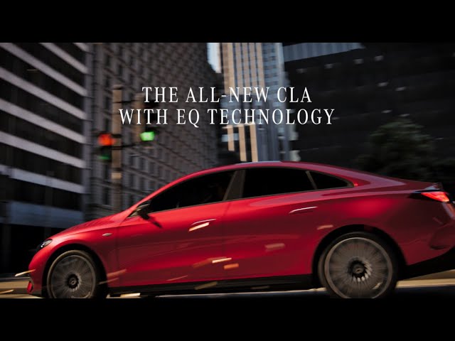 The all-new CLA with EQ technology